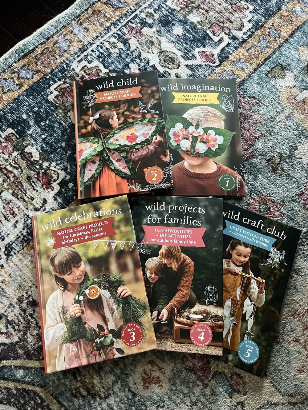 Wild Craft Club Kids Activity Book Set of 5 book Bundle You Wild Books